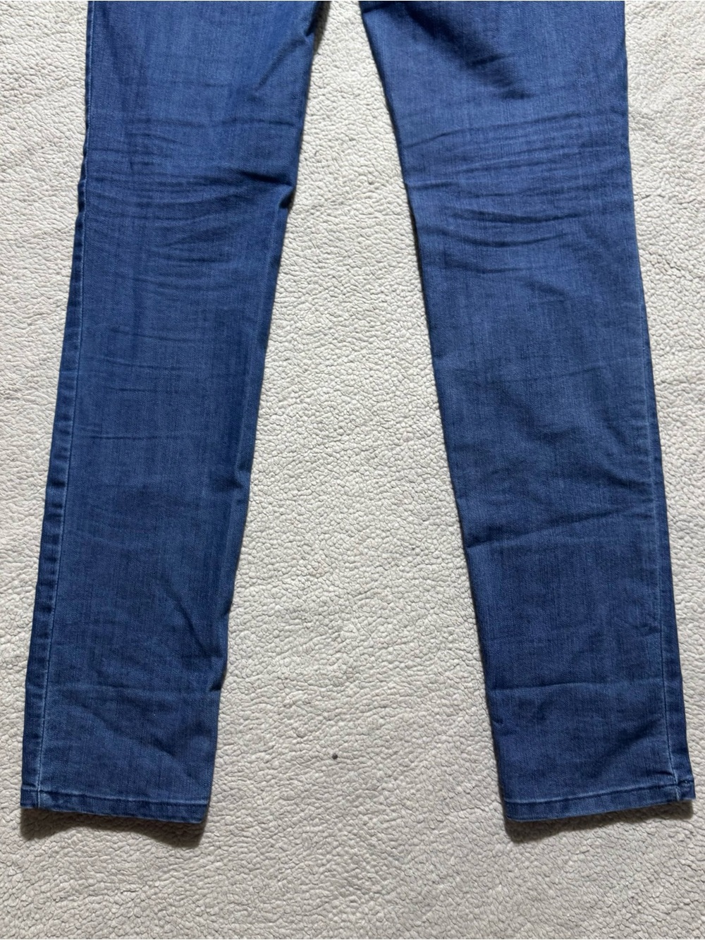 Prana Jeans Womens 6/28 Blue Denim Low Rise Organic Cotton Slim Fit Meas 31x32.5 - Picture 10 of 13